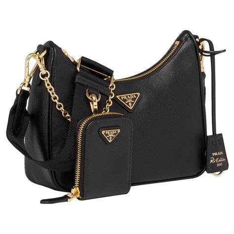 prada re edition leather handbags